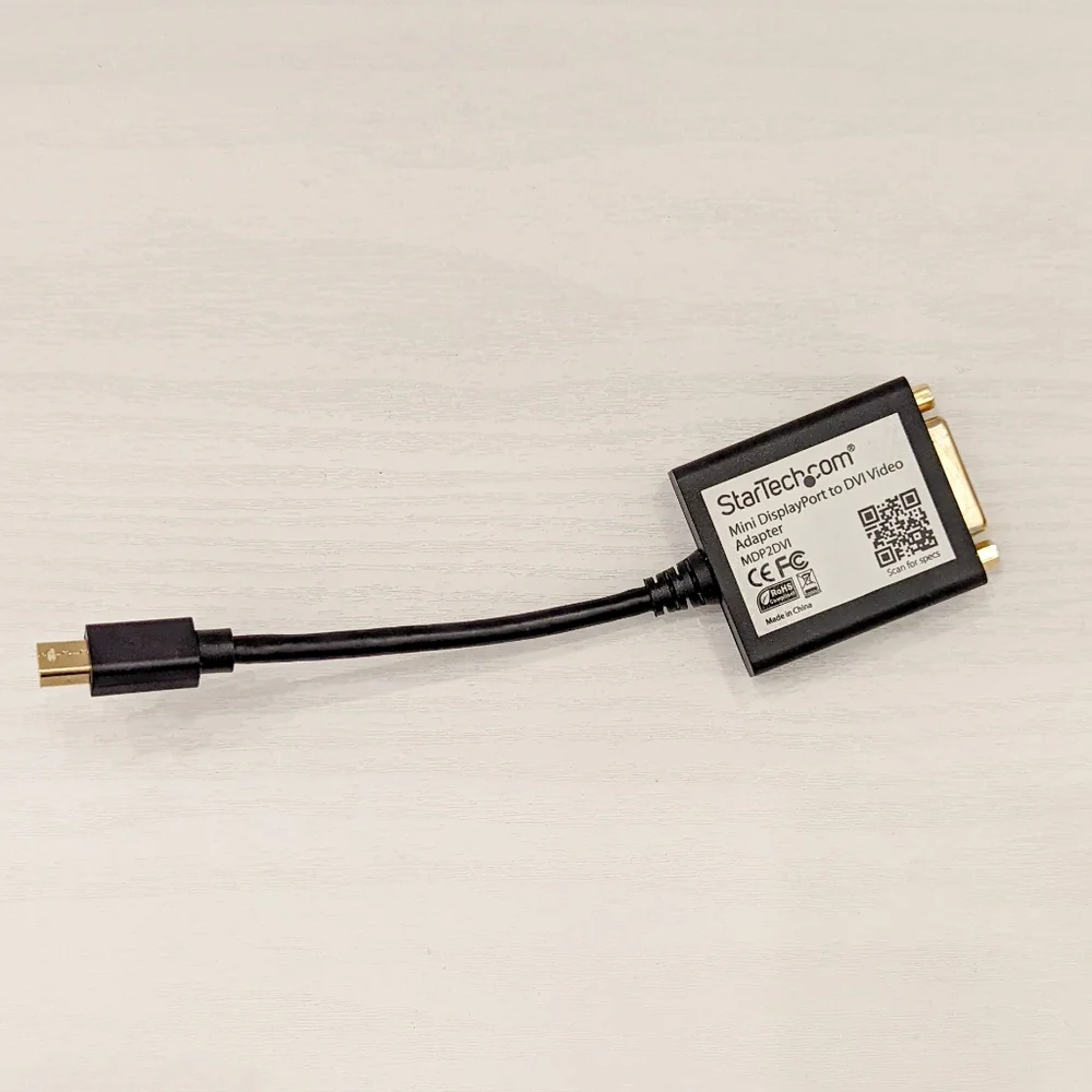 Startech Mini Displayport to DVI Video Adapter MDP2DVI